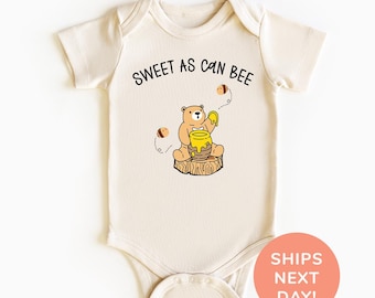 Süßes As Can Bee Shirt und Body®, niedlicher Baby-Bodysuit, Baby-Dusche-Geschenke, Säuglings-Outfit, Shirt für Kinder, süßes Kleinkind-Shirt