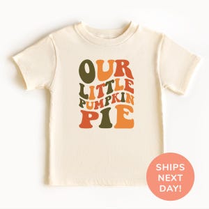 Our Little Pumpkin Pie Shirt Thanksgiving Toddler Shirt Pumpkin Season Shirt Fall Season Shirt Autumn Shirt Thanksgiving Baby Gift