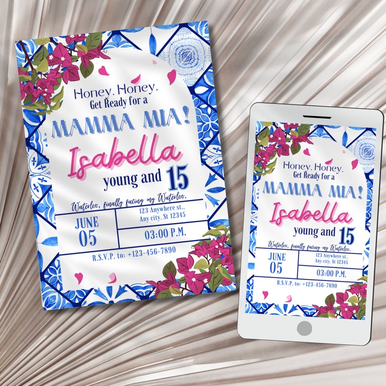 Mamma Mia Mamma Mia Invite Template Quinceanera Invitations Template Mamma Mia Mamma Mia Invite Template Quinceanera Invitations Template
