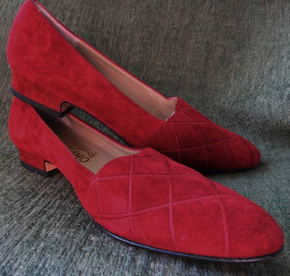 red ferragamo dress shoes Red Ferragamo Shoes