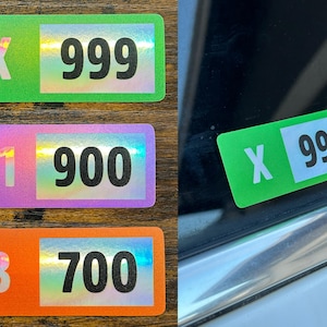 1x Forza Performance Class Holographic Car Auto Window Engine Bay Decal Sticker (Brand New)