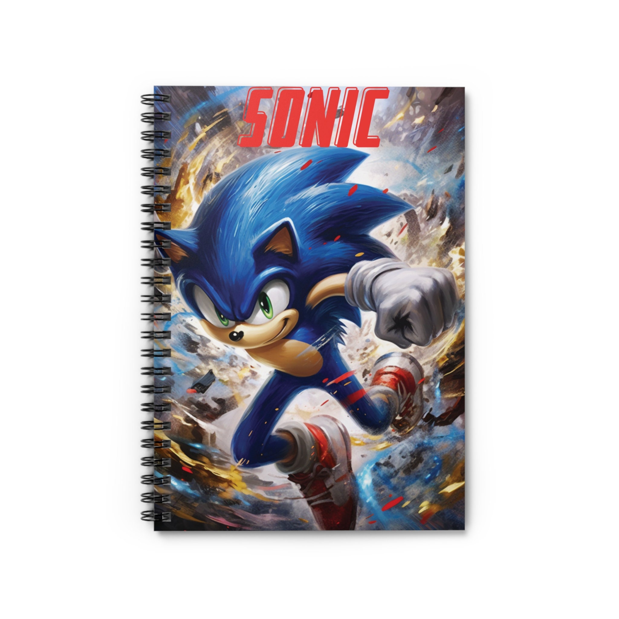 Majin Sonic Spiral Notebook for Sale by Schmiblor Flumbo