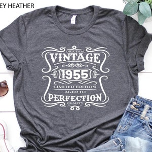 70th Birthday Shirt,Vintage 1955 Limited Edition Aged T-Shirt,70th Birthday Gift For Men,70th Birthday Best Friend,70th Birthday Women Tee