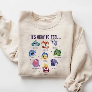 Inside Out 2 Sweatshirt: Mental Health, All the Feels
