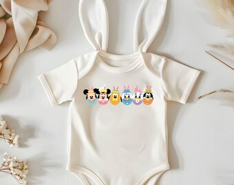 Disney Easter Egg Shirt,Disney Easter Day Tee,Disney Characters Happy Easter Shirt,Disney Family Easter Sweater,Disneyland Easter 2025 Shirt