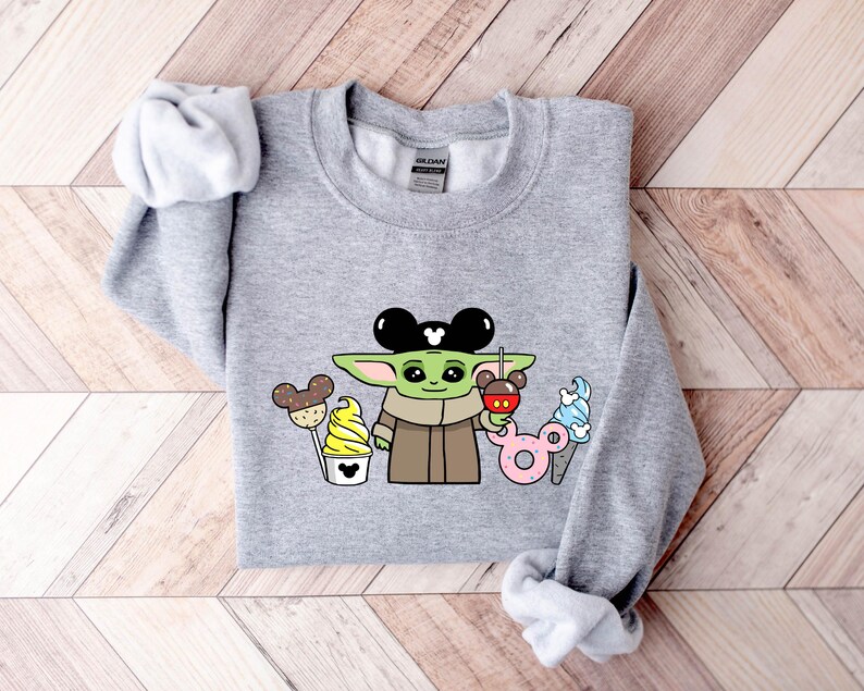 Star Wars Shirt,Baby Yoda Shirt,Star Wars Disney Sweater,Disney Family Vacation T-Shirt,Disney Trip Shirt,Star Wars Yoda Tee,Disneyworld Tee image 3