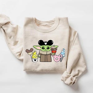 Star Wars Shirt,Baby Yoda Shirt,Star Wars Disney Sweater,Disney Family Vacation T-Shirt,Disney Trip Shirt,Star Wars Yoda Tee,Disneyworld Tee image 1