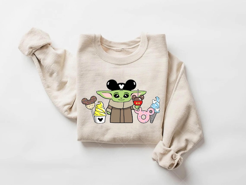 Star Wars Shirt,Baby Yoda Shirt,Star Wars Disney Sweater,Disney Family Vacation T-Shirt,Disney Trip Shirt,Star Wars Yoda Tee,Disneyworld Tee image 1