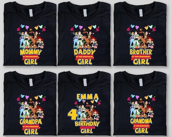 Custom Toy Story Birthday Family Shirt