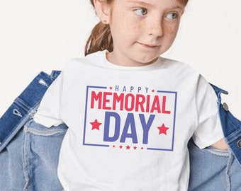 Happy Memorial Day Tshirt , Happy Memorial Day Shirt , Memorial Day Tee , Veterans Day Tshirt , American Flag Tshirt , Memorial Day Tshirt,