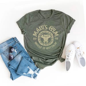 Maui's Gym T-Shirt: Moana Disneyland Vacation Tee image 3