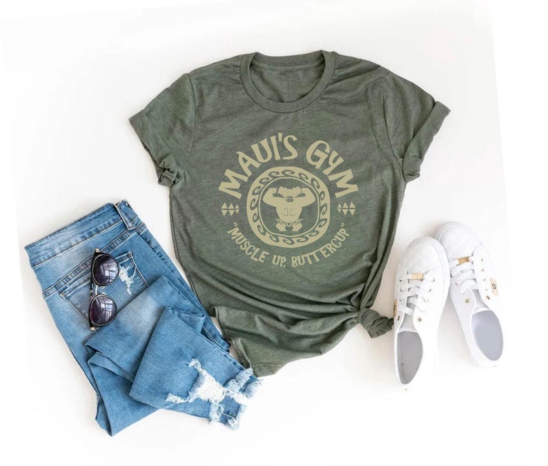 Maui's Gym T-Shirt: Moana Disneyland Vacation Tee image 3