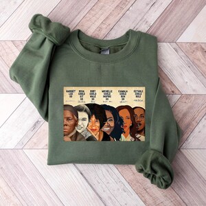 Black Women Leaders Shirt: Harriet, Rosa, Ruby, Michelle, Kamala, Ketanji
