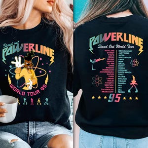Powerline Goofy Movie World Tour &#39;95 T-Shirt