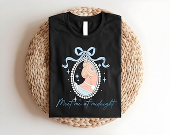 Cinderella 'Meet Me at Midnight' Tee, Girly Princess Shirt