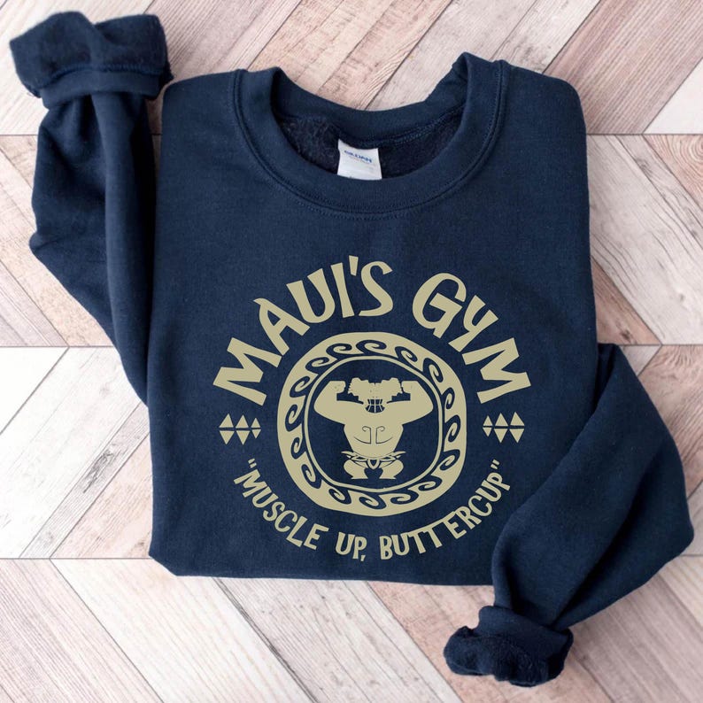 Maui's Gym T-Shirt: Moana Disneyland Vacation Tee image 2