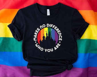 Makes No Difference Who You Are T-Shirt,Human Rights Shirt,Disney LGBTQ Shirt,Equality Shirt,Disney Pride Shirt,Disney Love Is Love Shirt