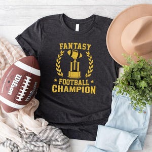 Fantasy Football Champion Shirt,Gift for FFL League Lover,Fantasy Football Draft Party Shirt,Premium Fantasy Football Draft Sweatshirt