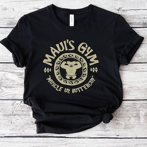 Maui's Gym T-Shirt: Moana Disneyland Vacation Tee image 1