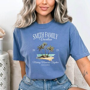Personalized Family Beach Vacation Shirt: Matching Trip T-Shirt