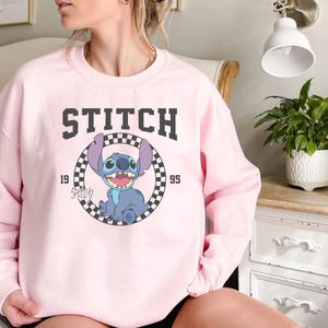 Retro Lilo And Stitch Sweatshirt, Disneyland Vacation Tee image 4