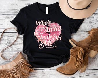Who's Afraid Lyrics T-Shirt: Music Lover, Eras Tour Tee