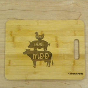 Farm Animals “Cutting Up” Board