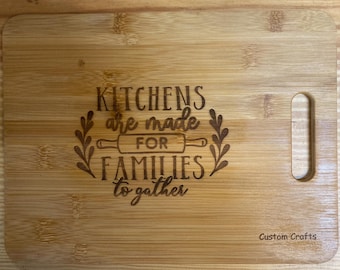 Las cocinas están hechas para que las familias se reúnan