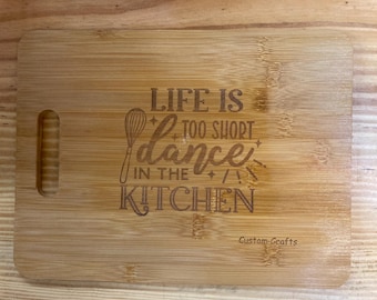 La vida es muy corta, baila en la cocina