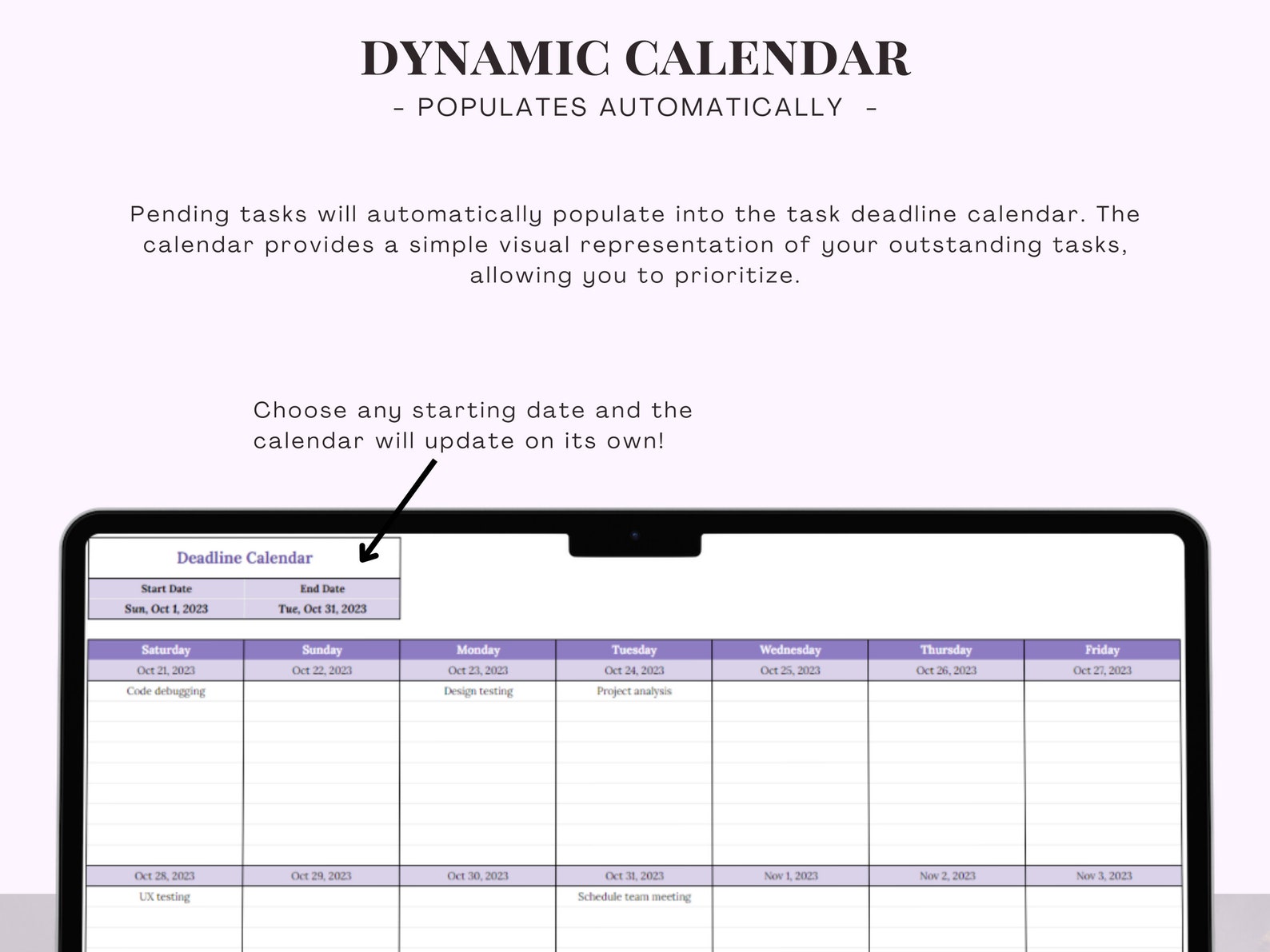 Project Tracker Template Google Sheets Project Management Planner ...