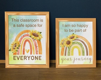 Welcome Posters / Classroom Decor / Inclusion