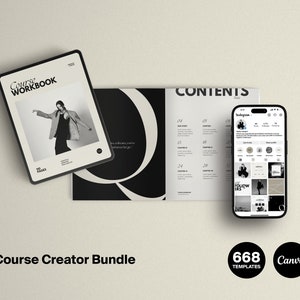 Canva Coaching Bundle: Workbook, Instagram Templates & Highlight Covers