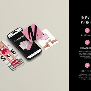 Bold Pink Instagram Templates for coaches, bold instagram template, Podcast Instagram Template , IG stories template, coaching templates