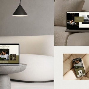 Squarespace Website Template for therapist, herbalist Website, life coach website, coaching template, nutritionist website template