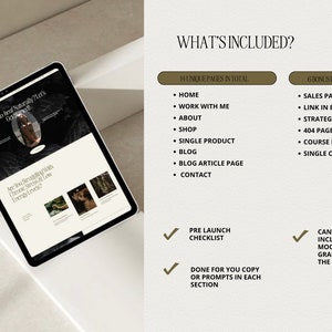 Squarespace Website Template for therapist, herbalist Website, life coach website, coaching template, nutritionist website template