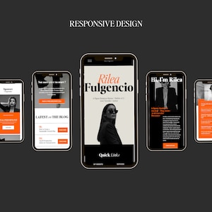 Squarespace Website Template for Business Coach, podcast website template, coaching template, Author Website, sales page template, VAs, Sofi