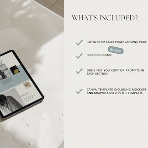 Squarespace Sales Page Template for life Coach, health coach sales page, coaching website, Sales funnel, Course Sales Page, VAs, Sofi