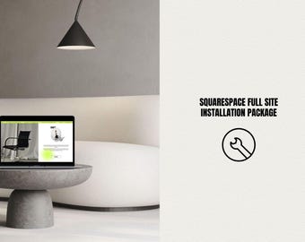 Pacchetto di installazione completo del sito Squarespace 7.1
