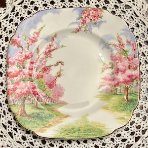 Vintage Royal Albert “Blossom Time” Bone China Bread and Butter Plate | Made in England | EUC