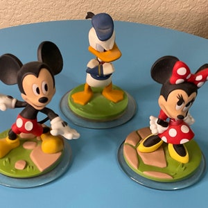 Disney Infinity Mickey, Minnie Mouse & Donald Duck Characters
