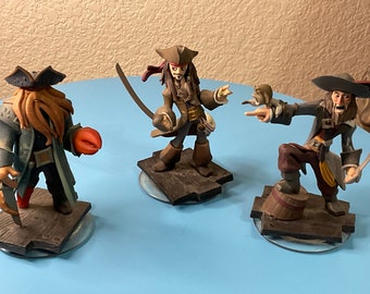 Disney Pirates of the Caribbean Slashing Jack Sparrow Action Figure, 7 ...