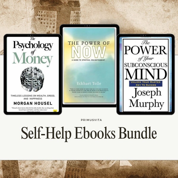 Mind & Money Mastery Bundle: Transformative Ebooks + Inspirational Poster