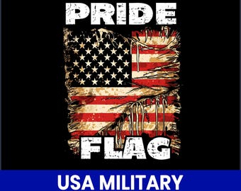 Clipart Amerikaanse vlag soldaat, Military Pride png, veteraan ontwerp (digitale download)
