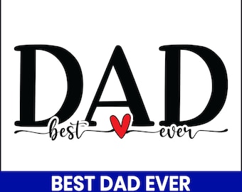Papá siempre SVG, diseño de camiseta del Día del Padre (descarga digital)