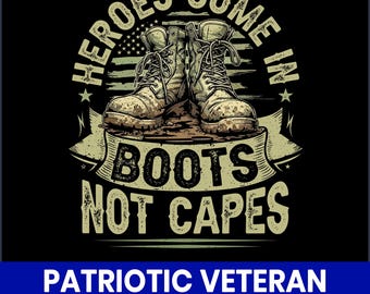 Design per maglietta patriottica per veterani, bandiera americana PNG (download digitale)