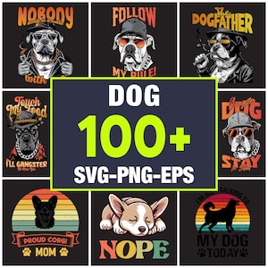 Dog PNG, Dog Clipart, Cute Dog PNG, Puppy PNG, Pet Png, Dog Sublimation, Cartoon Dog Png, Dog Silhouette, Watercolor Dog Png, Dog Lover Png