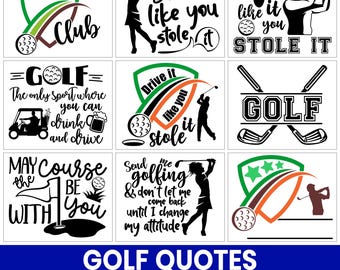 Funny Golf Sayings PNG Bundle, Golf Shirt Designs (Digital Download)
