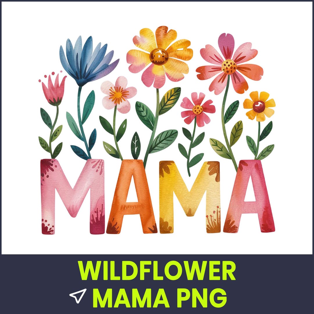 Wildflower Mothers Day PNG