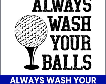 Funny Golf Balls SVG, Golfer Humor Shirt Design (Digital Download)