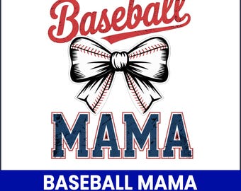 Baseball Mama Doodle PNG, Sports Mom Clipart (Digital Download)